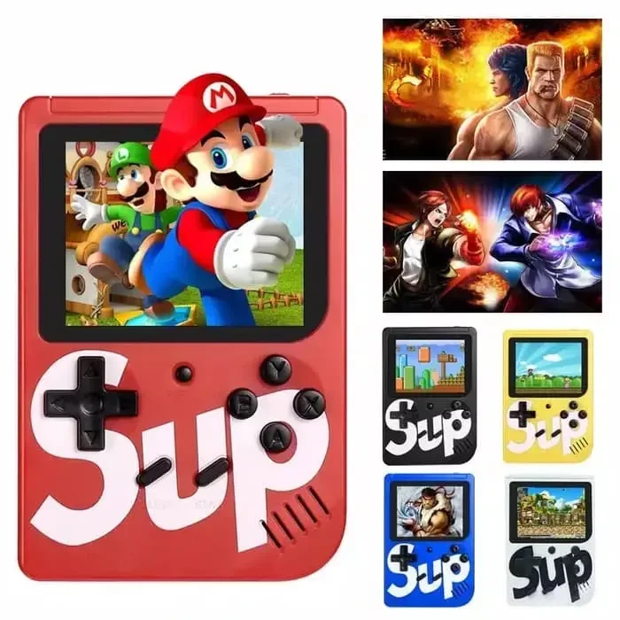 Consola Portatil SUP Clasica Juegos Retro 500 en 1, Videoconsola para un Jugador