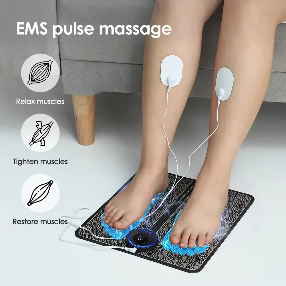 Masajeadora de Pies con Base Vibratoria