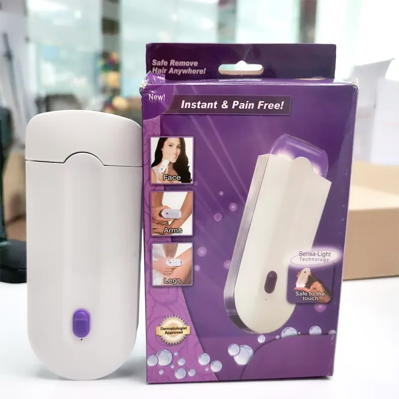 Depiladora facial sin dolor, depilación IPL para axilas, piernas, brazos y línea del bikini para mujeres en casa